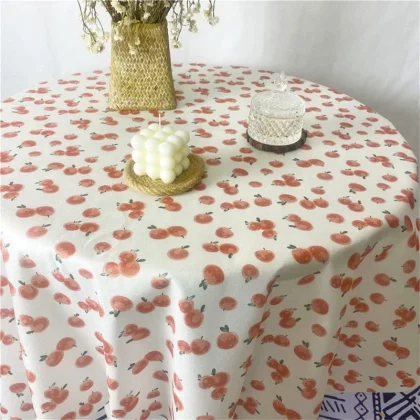 Printing Tablecloths Pastoral Flower Rectangular Tablecloth